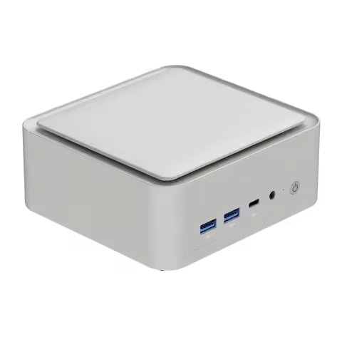 SZBOX Z66 Mini PC AMD R5 6600H DDR5 4800MT/s SSD PCIe3.0 Windows 11 Pro WiFi 6 BT5.2 Type-C Desktop 