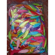 ACRYLIC ASSORTED LEAF BEADS