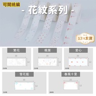 Jingchen D11H D110 D11S D101 D110M Color Label Paper Pattern Sticker Name