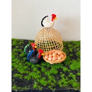 Mini Chicken Coop Clay 4 Eggs
