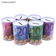 [rangevoyage2] 1pc Euro Dollar Money Box Safe Cylinder Piggy Bank Banks For Coins Deposit Boxes
 [MY