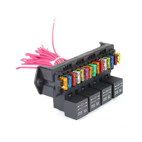 Car Fuse Box 15 Circuit Fuse Box Fuse Holder Car Supplies