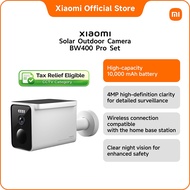 Xiaomi Solar Outdoor Camera BW400 Pro Set｜2.5K night vision/pair with base station/AI detection/IP66