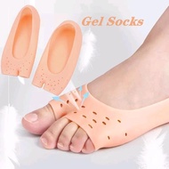 SILICON GEL SOCKS WOMEN'S Shoe INSOLE SILICON INSOLE ANTI-SLIP SOCKS CALLS SKIN SMOOTHING SOCKS Shoe