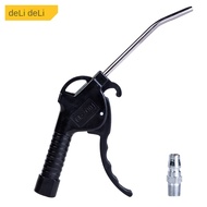 Deli Blow Guns 100mm Blowing Airsoft Guns Cleaning Tool Dust Spray Pneumatic Blow Air Tool Metal Bent Tube Nozzle 1PCS