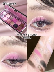 3ce sample eye shadow jiugongge overtake earth color cement milk tea taro paste plate Eye Shadow