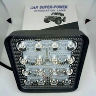 AS24EW spotlight, work light LED spotlight 4 inch box 12 volt - 24 VOLT 27 Watt 48 watt/