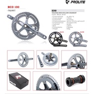 [READY STOCK]PROLITE FOLDING BIKE HOLLOW CRANK WITH BOTTOM BRACKET