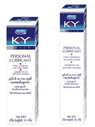 Durex เจลหล่อลื่น KY สูตรน้ำ KY Personal Lubricant 15g./50g. [1หลอด]