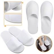 HL Towelling Open Closed Toe Hotel Slipper Spa Shoes Disposable
