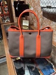 Hermes Garden Party30 帆布 X刻