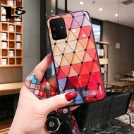 Shiny Case Samsung A51 - Samsung A51 Geometric Case