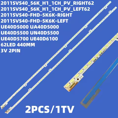 LED TV 2011SVS40_56K for BN64-01639A 2011SVS40-FHD-LEFT 2011SVS40-FHD-RIGHT UE40D5003BW UE40D5500RW 