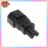 Bang1♥IEC 320 C14 3-Pin Male To C5 3-Pin Female Straight Power  Adapter