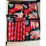 Super Deal Combo of 5 Bags of Delicious IQ Nutrition Sausage S2 Fun | Joy 35g x 6 sticks, Sausage S2
