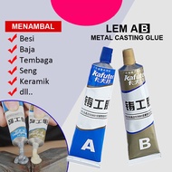 Lem besi X2000 super kuat dan tahan panas tinggi lem perbaikan mesin motor lem perbaikan tangki bens
