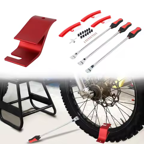Motorcycle Tire Spoons Tire Changer Tire Levers Tire Changing Tools Tire Changer with Bead Buddy Bea