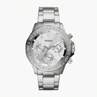 Fossil Men's Quartz Stainless Steel Three-Hand Watch Stainless Steel Case/Glass Mirror BQ2490/BQ2491