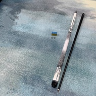 PREOAI Carbon Fiber Billiard Cue Stick 10MM Black Eight 9 Ball Cue Stick Black Tech Pool Cue with Ch