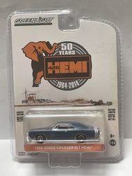 Greenlight 1968 Dodge Charger R/T HEMI 車仔 1:64 like Minigt Tarmac Tomica Poprace Hotwheels