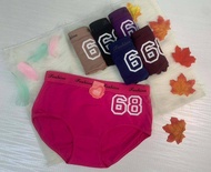 [8813] SELUAR DALAM WANITA KAINNYA COTTON BERCORAK 68 M-2XL / LADIES PANTIES FABRIC COTTON