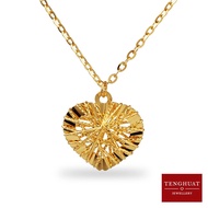 Teng Huat Jewellery 999 Gold Hearts Necklace