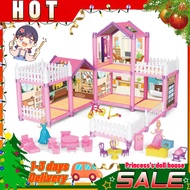 Princess Villa House Barbie Doll House Large Size