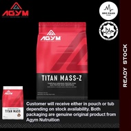 AGym Nutrition Titan Mass Z (2kg) - Mass Gainer, Bulking (Halal Certified,KKM Approved)