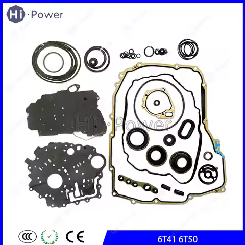 6T41 6T50 Automatic Transmission Repair kit Seal Kit For GM Buick 6T41 Gearbox overhaul kit 6T50E Oi