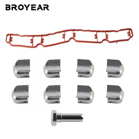 Broyear High Quality Intake Manifold Runner Flap Delete Gasket for Audi Skoda Seat EA113 VW 2.0 TFSI