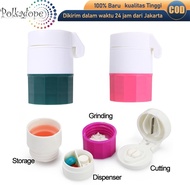 Medicine Cutting Tool Medicine Box Crusher 4in1 Medicine Pounder Medicine Cutter