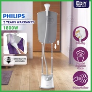 PHILIPS GC487 GC487/86 Easy Touch Stand Garment Steamer Iron (1800W) Steam Seterika Wap Serika Berdi
