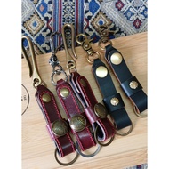 KEYCHAIN / VEG. TANNED LEATHER