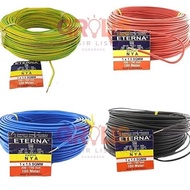 Kabel Eterna NYA 1x1,5 Roll 50 Meter Kabel Listrik 1 Tembaga Kawat