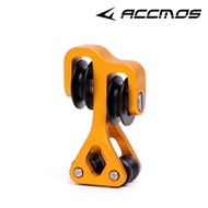 Aluminum Alloy Roller Glide Bow String Separator Pulley cable slide Compound Bow String Splitter for