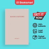 Residue Reviews - Paperback - English - 9780387058641