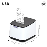 (แท้100%) Xprinter XP-58IIT เครื่องปริ้นใบเสร็จ58mm รุ่นUSB/BT 58mm receipt printer เครื่องพิมพ์ใบเส