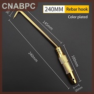 CNABPC Tay thép cây Tie dây Twister chủ đề thép cây Tie dây Twister với móc linh hoạt xoay tay ràng