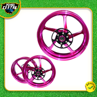 ล้อแม็ก ชุดล้อ XMAX300 RACING POWER ล้อแต่ง สีเขียว ขนาด 3.5*15/4*14 หน้าและหลัง