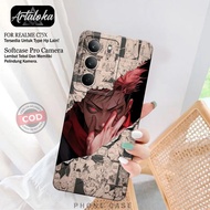 HP Softcase Realme C75X Fashion Case Anime Case Realme C75X Silicone TPU Pro Camera Casing Realme C7