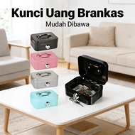 Portable Money Box Key Box Money Safe Money Storage Safe Cash Box