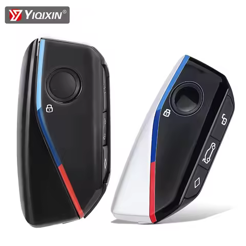 4 Buttons Remote Car Key Shell Case Cover For BMW I7 X7 I5 G07 LCI IX I20 X1 X5 X6 U11 7 Series G70 