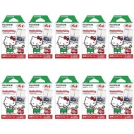 [DJS LIFESTYLE] FUJIFILM INSTAX MINI INSTANT FILM (10盒(100)張) (SANRIO HELLO KITTY) 富士即影即有菲林相紙 (三麗鷗哈囉