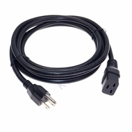 14AWG SJT Power Cord 3m, US Canada 3Prong Nema 5-15P 3Pin Male to IEC320 C19 Female Socket Power Ada