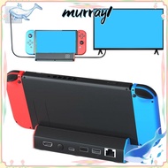 MURRAY HDMI Adapter, USB 4K@120Hz TV Dock Station,  Type-C Hub Adapter for  Switch/Switch OLED Game 