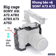 Sony A73 A7R3 A72 A9i | Rig cage protective frame for Sony camera accessories A7M3 A73 A7III A7R2 A7