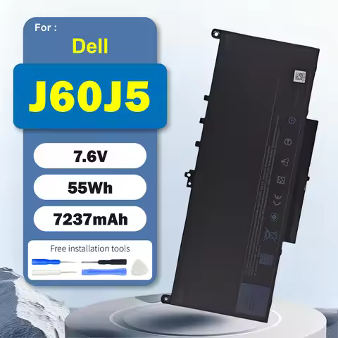 J60J5 7.6V 55Wh High Capacity Laptop Battery For Dell Latitude E7470 451-BBSY 451-BBSU WYWJ2 R1V85 M