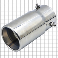 New Thickened Carbon Fiber Rear Exhaust Tips Stainless Muffler Tail Exhaust Car Universal Exhaust Mu