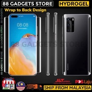 Huawei P40 Pro+ / P40 Pro / P30 Pro P20 Pro Wrap to Back Hydrogel Screen Protector Clear Matte Blueray