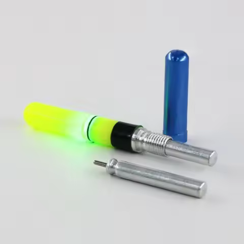Fishing Glow Sticks Green / Red Work with CR322 Battery Waterproof LED Lamp Lightstick Night Fishing